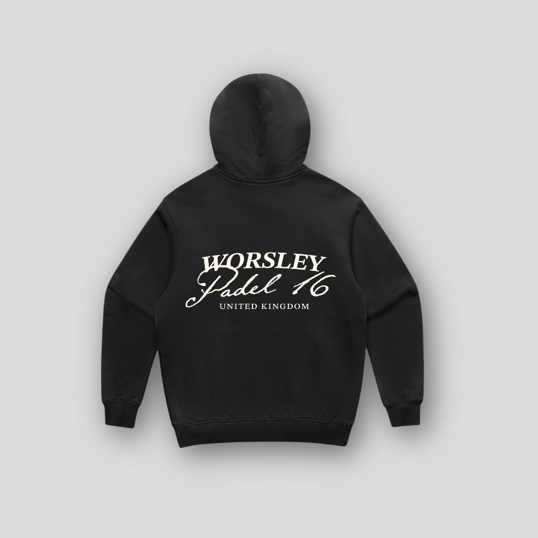 Padel 16 Hooded Sweatshirt - Black