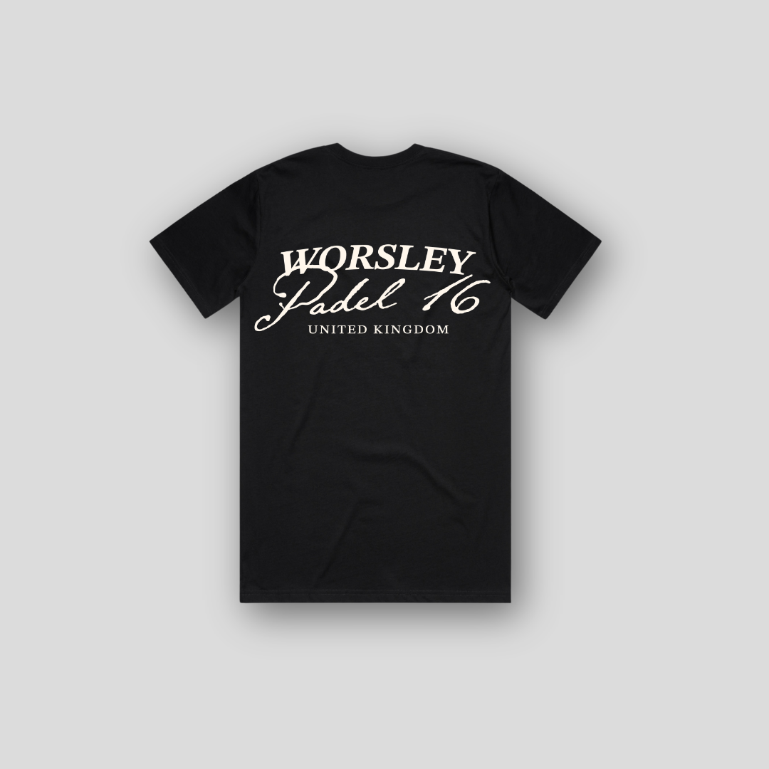 Padel 16 T-Shirt - Black