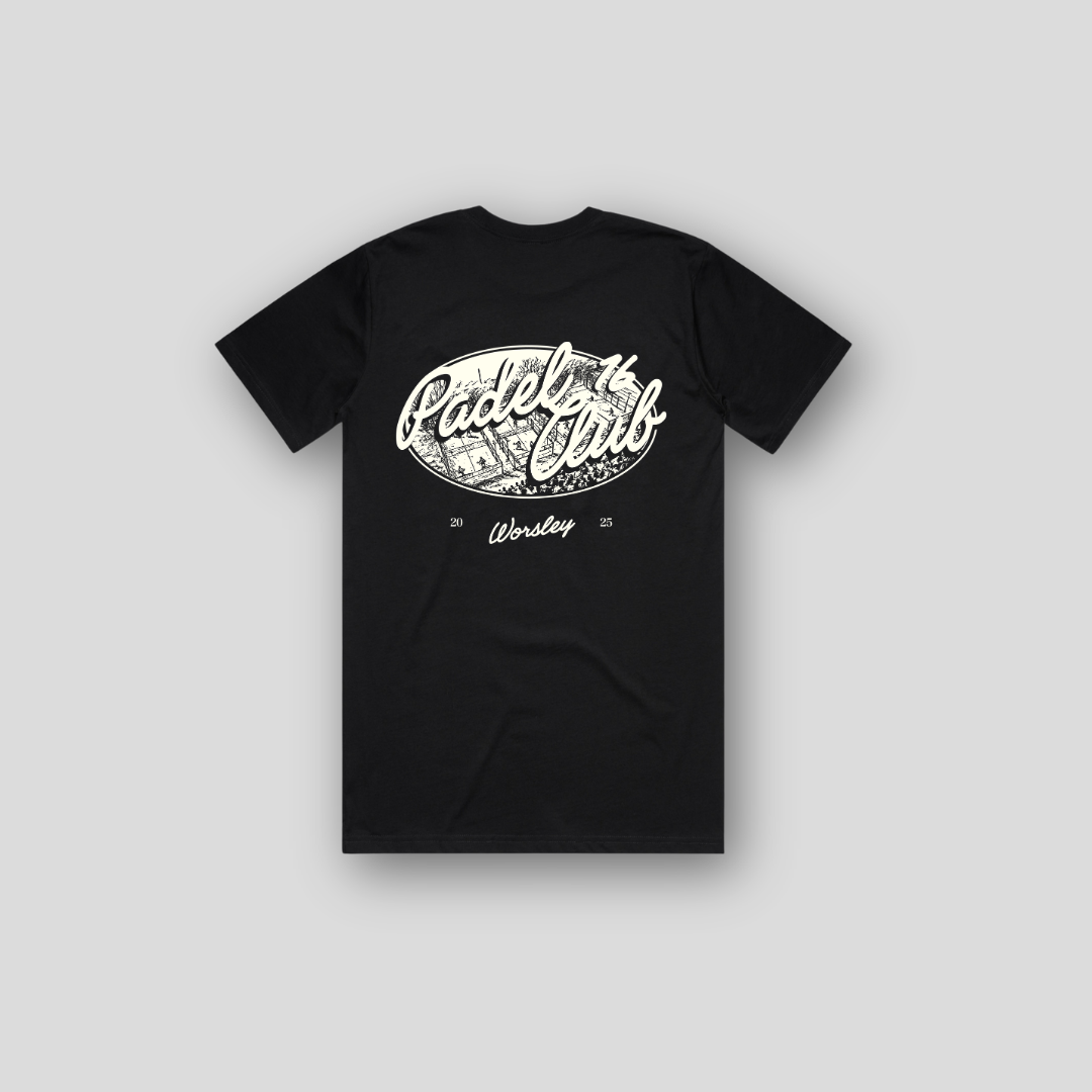 Padel 16 T-Shirt - Black
