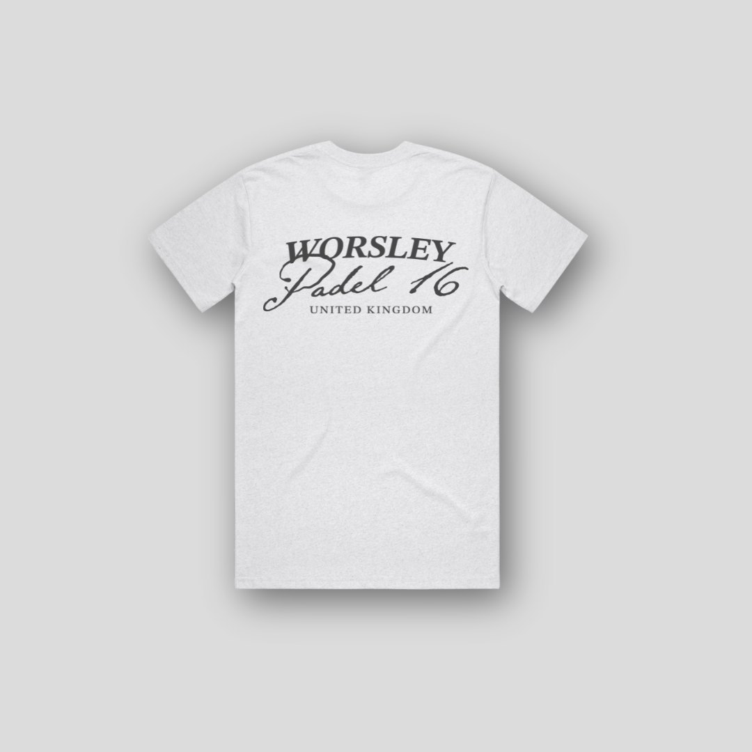 Padel 16 T-Shirt - White Heather