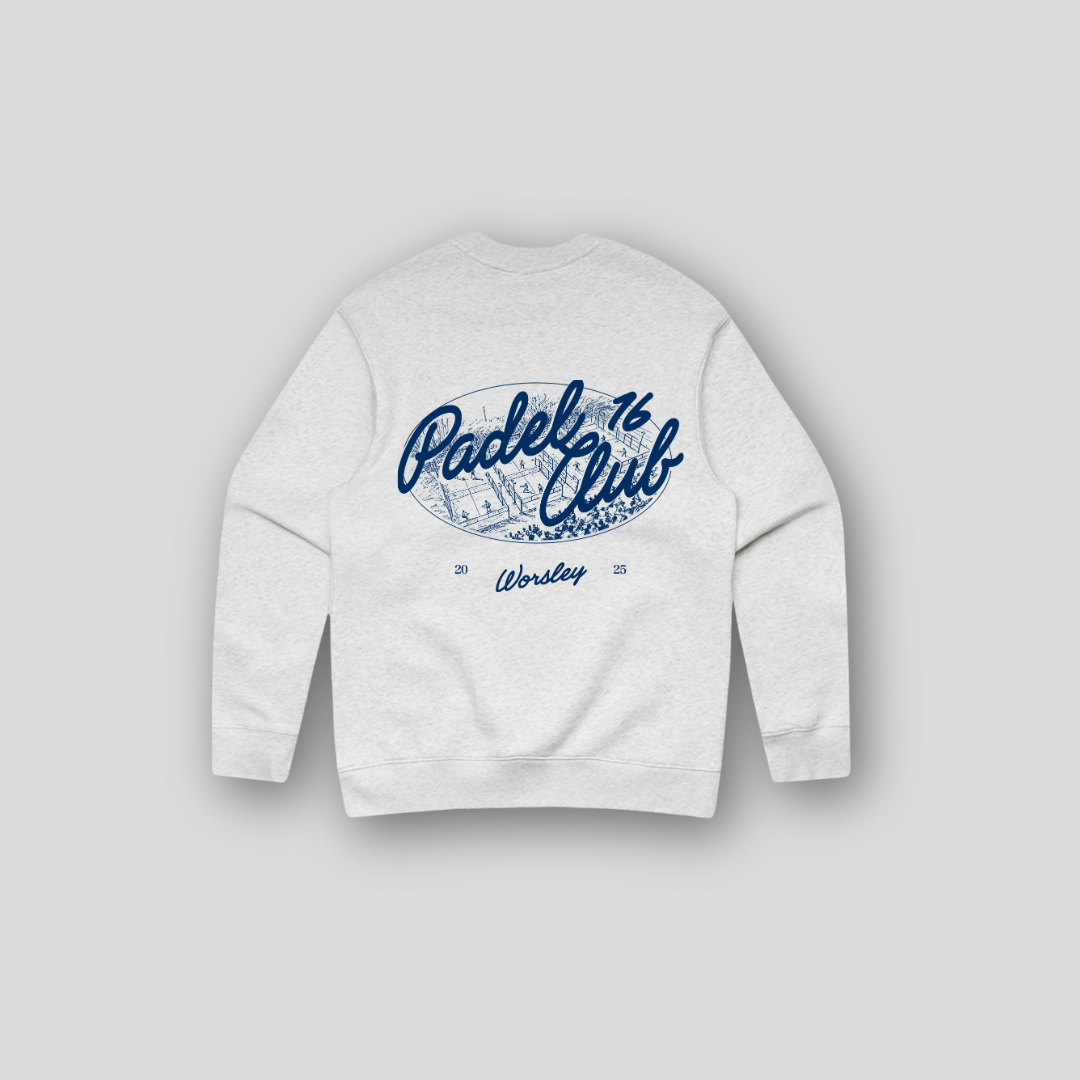 Padel 16 Sweatshirt - White Heather